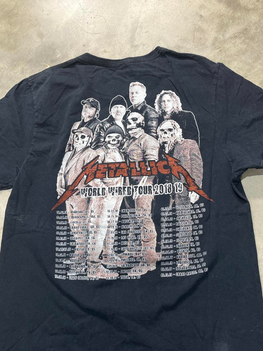 Metallica Preowned Medium T-shirt
