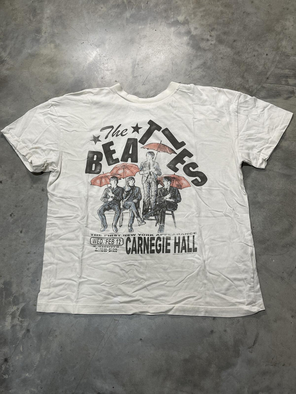 The Beatles Preowned 2XL T-shirt
