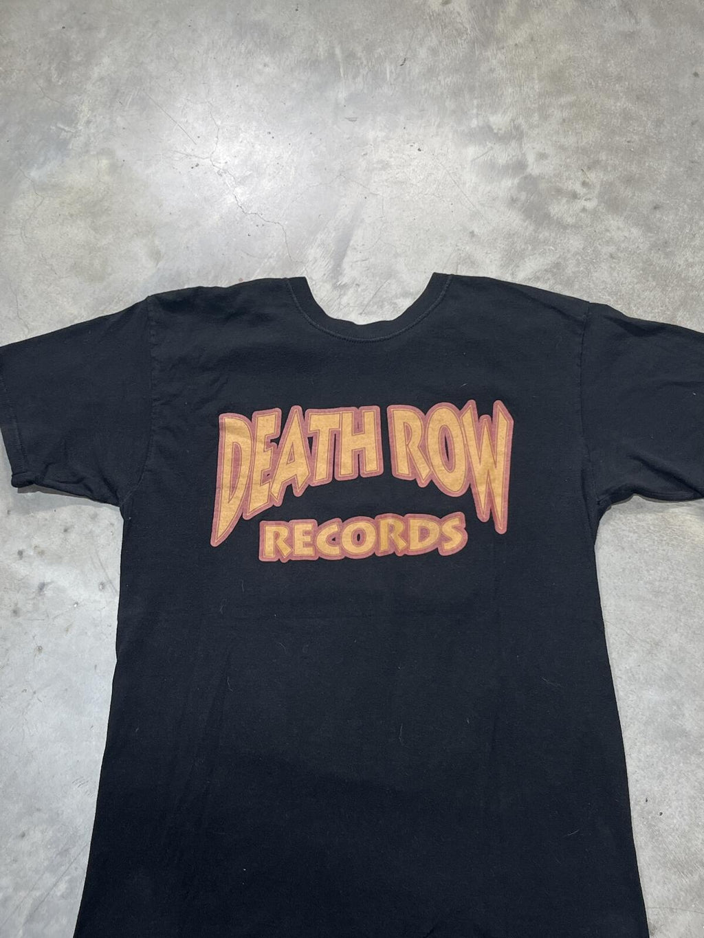 Death Row Records Preowned Medium T-shirt