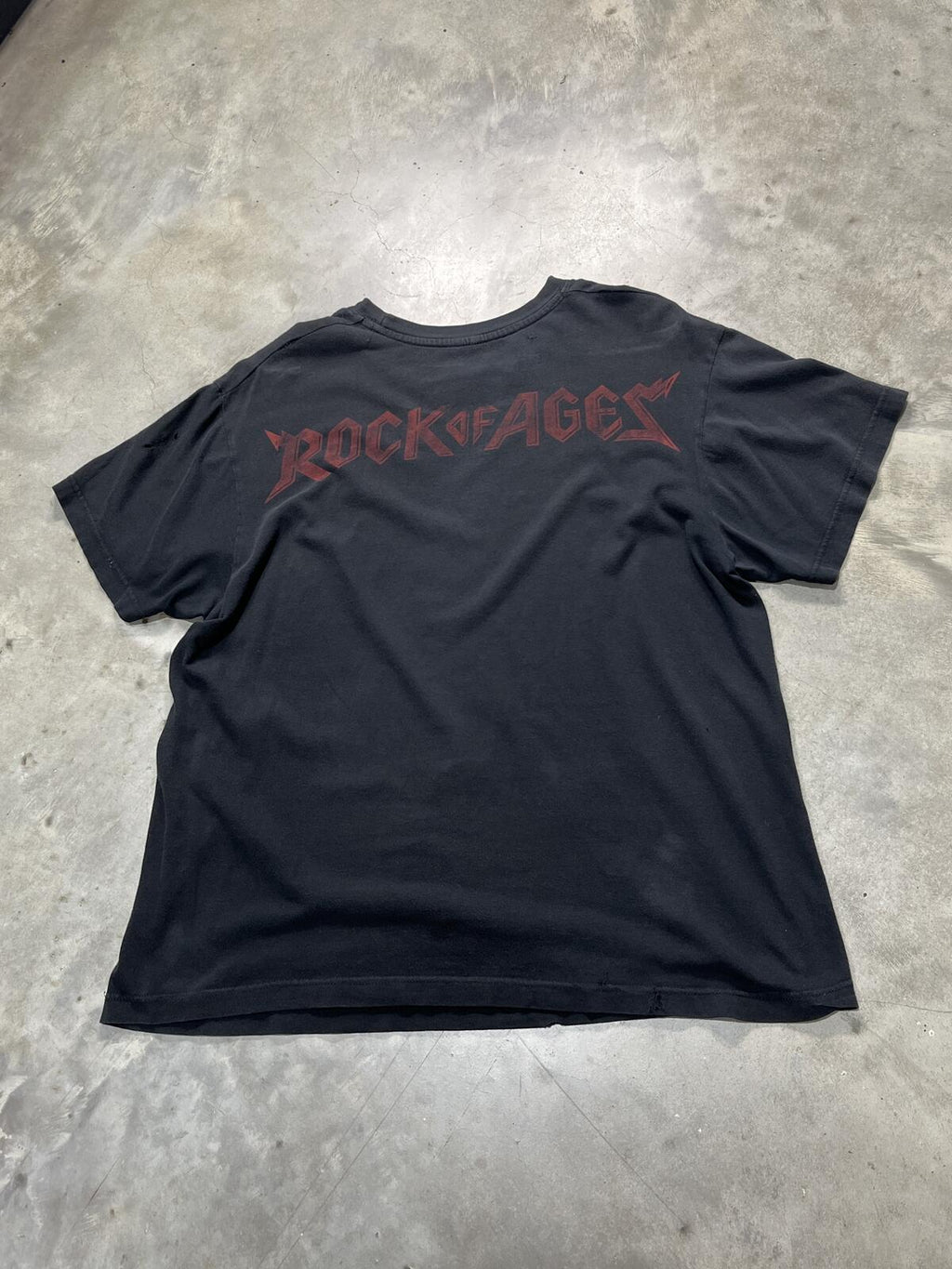 The Bourbon Room Rock Of Ages Preowned Medium T-shirt