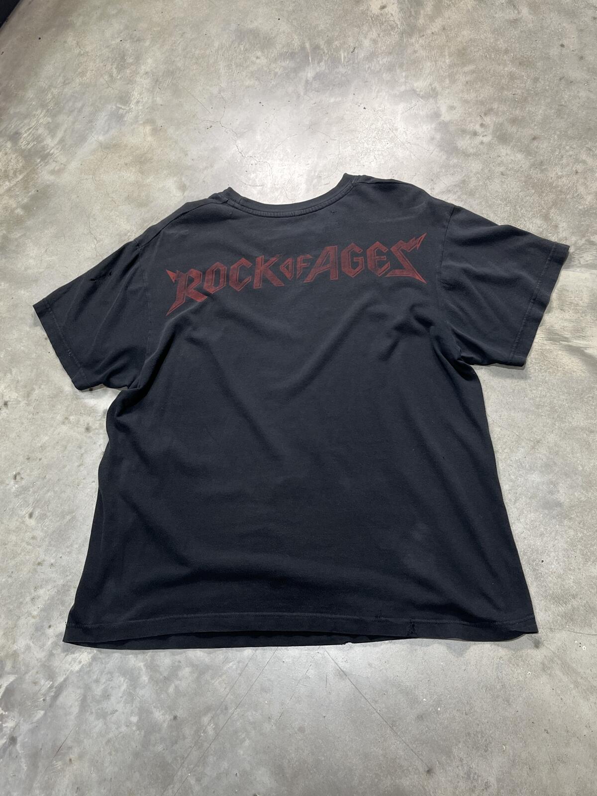 The Bourbon Room Rock Of Ages Preowned Medium T-shirt
