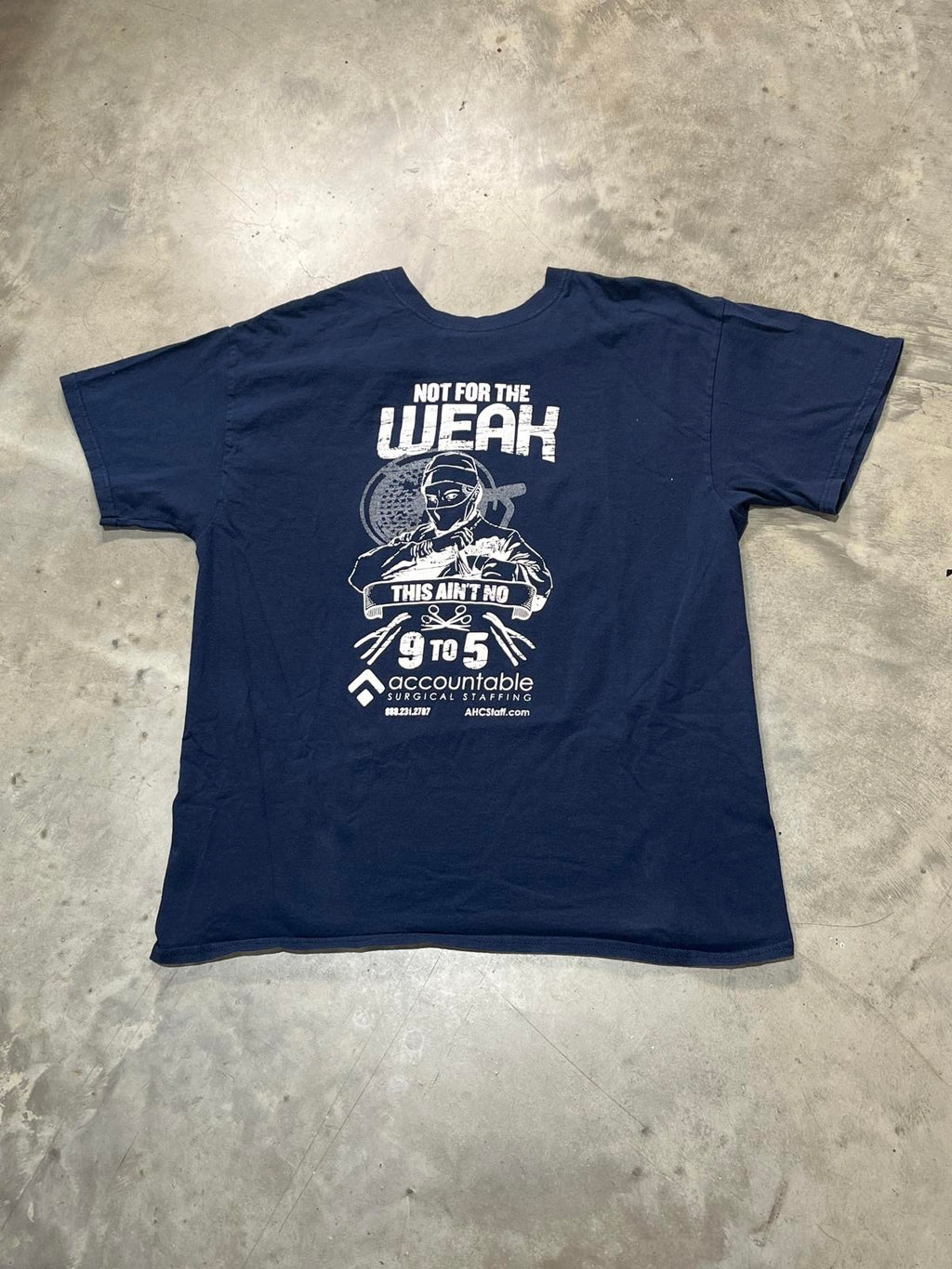 Accountable Surgical Staffing Preowned Large T-shirt