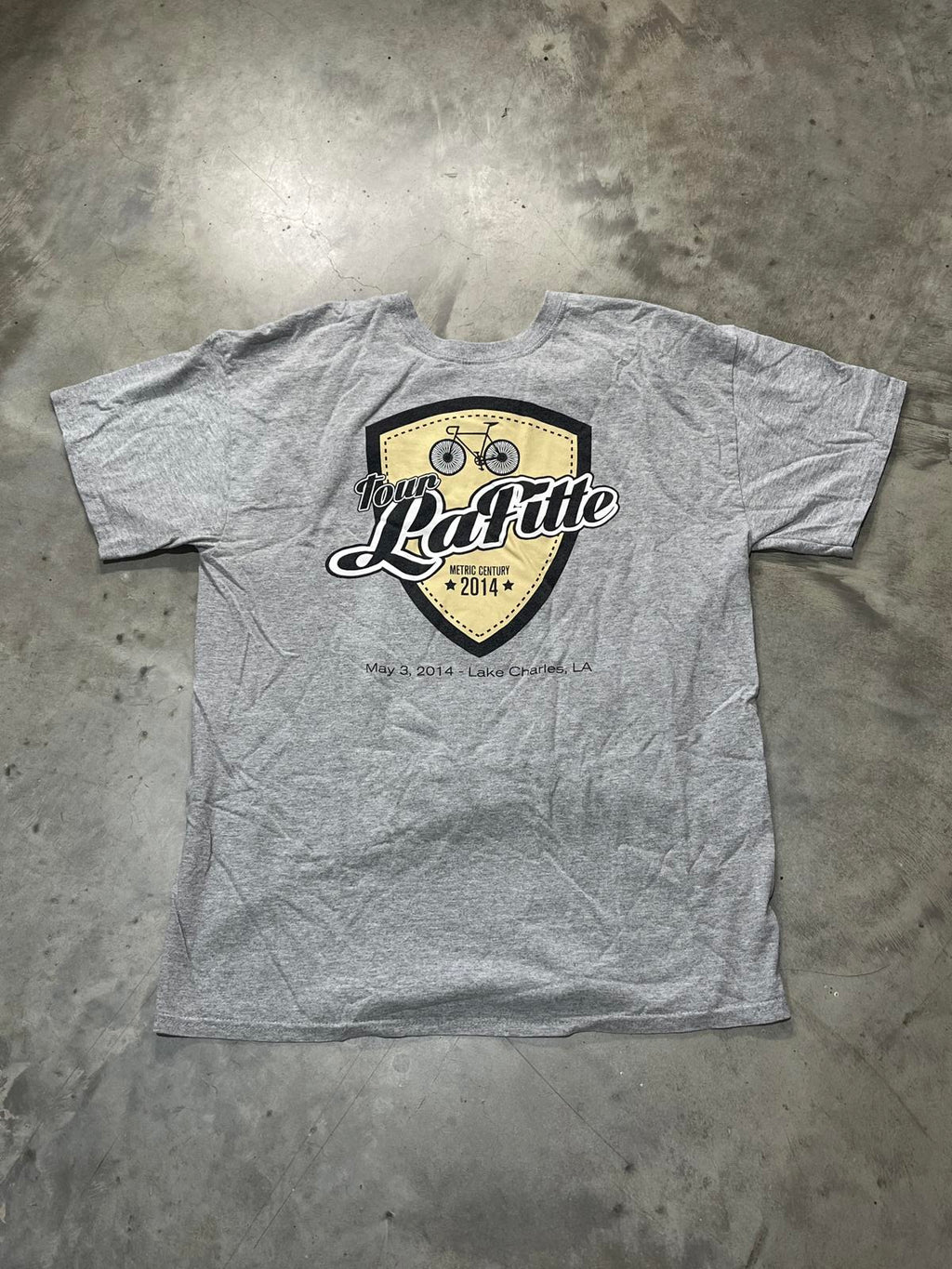 2014 Tour Lafitte Lake Charles, La Preowned Large T-Shirt