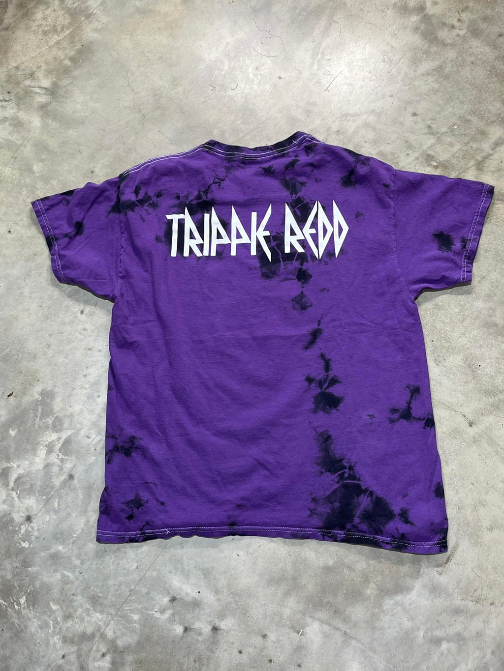 Trippie Redd Preowned Large Tie Dye T-shirt