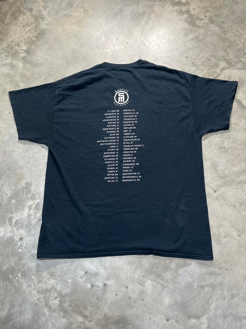 Scotty McCreery Preowned XL T-shirt