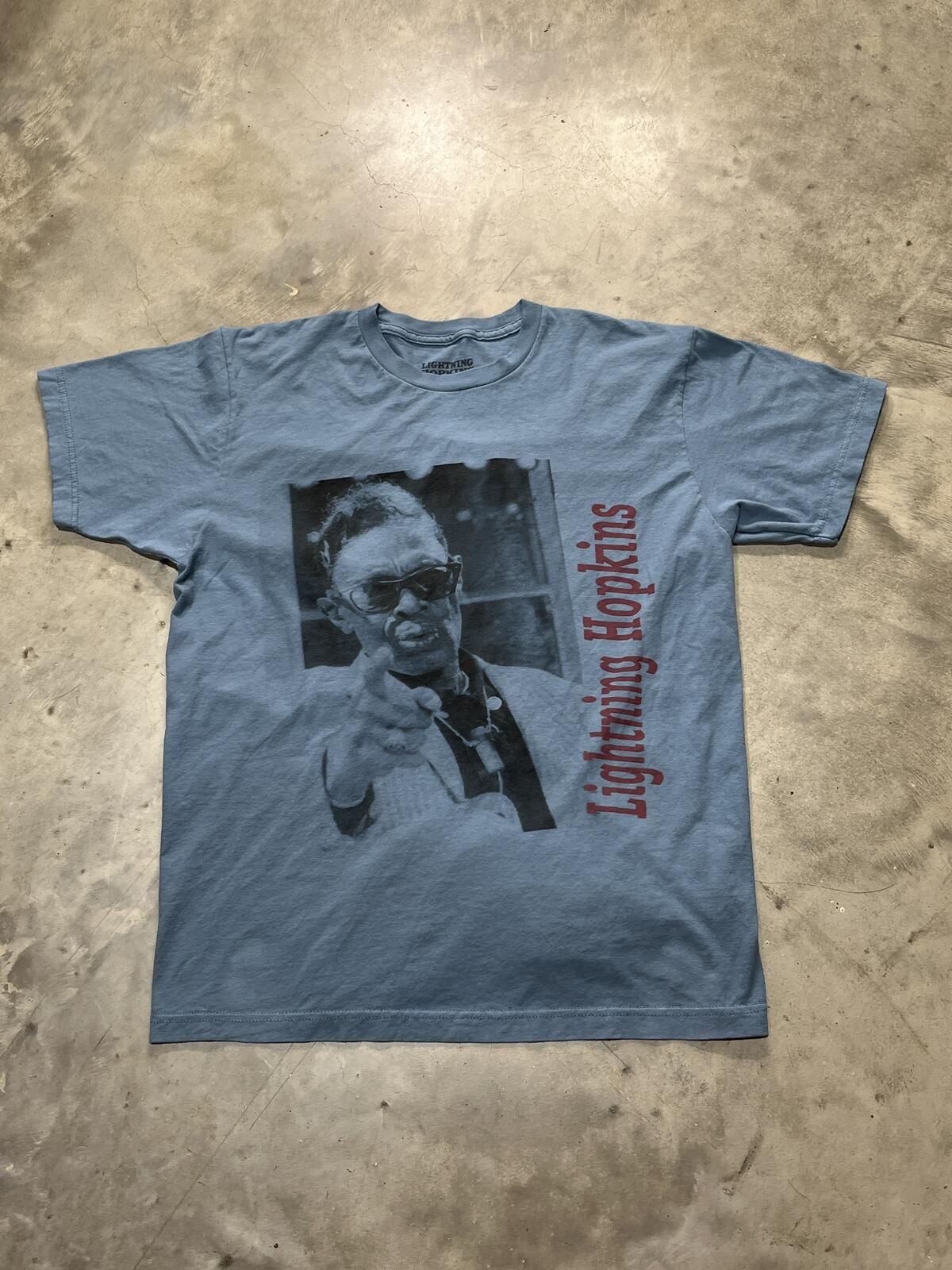 Lightning Hopkins Preowned Large T-shirt