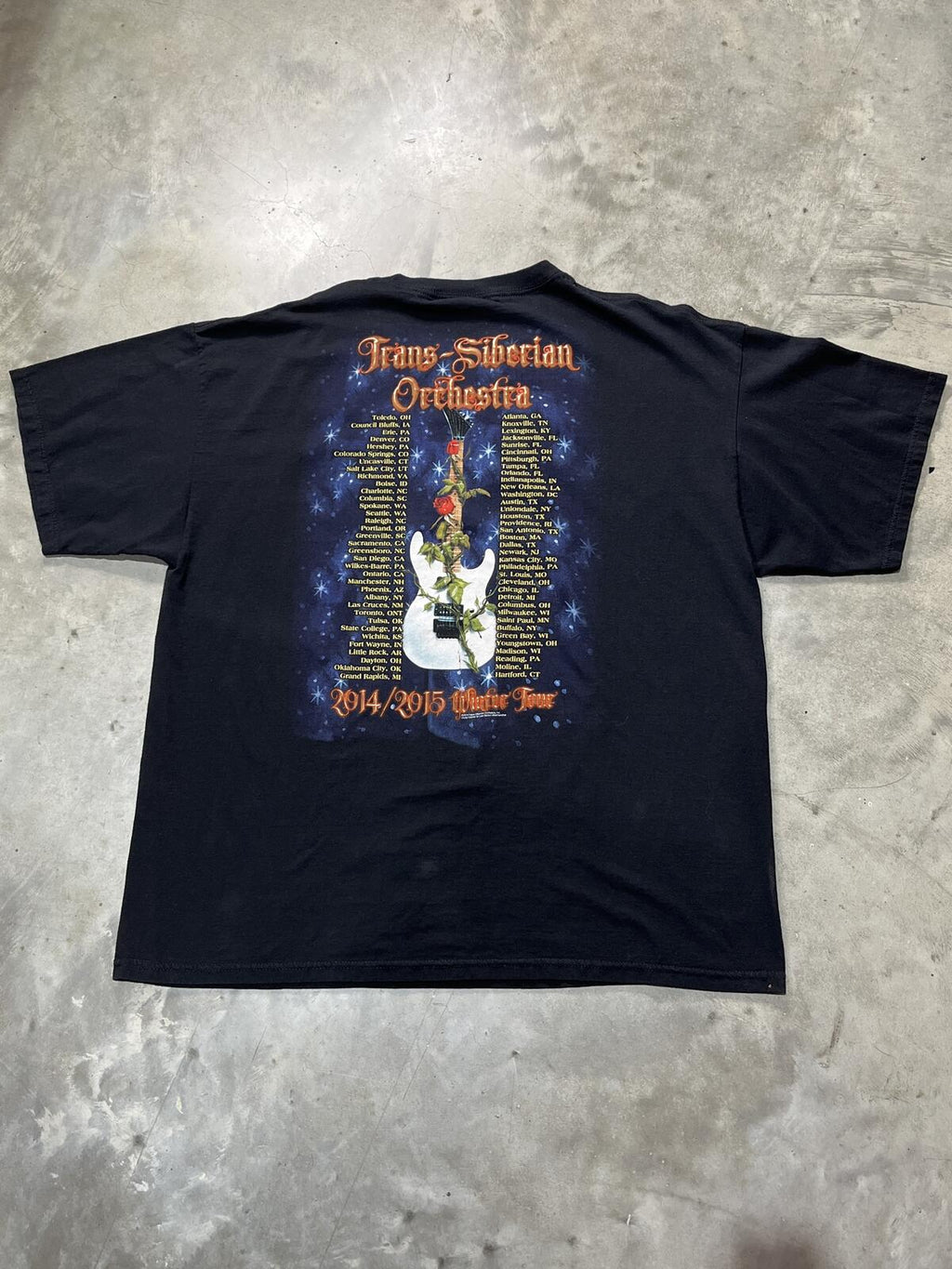 Trans-Siberian Orchestra Preowned 2XL T-shirt