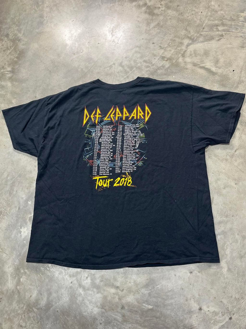 Def Leppard Preowned 3XL T-shirt