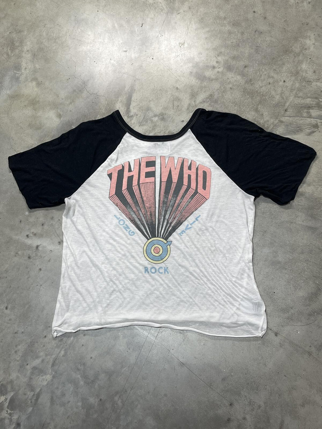 The Who Preowned Large Elbow-Length Sleeve T-Shirt