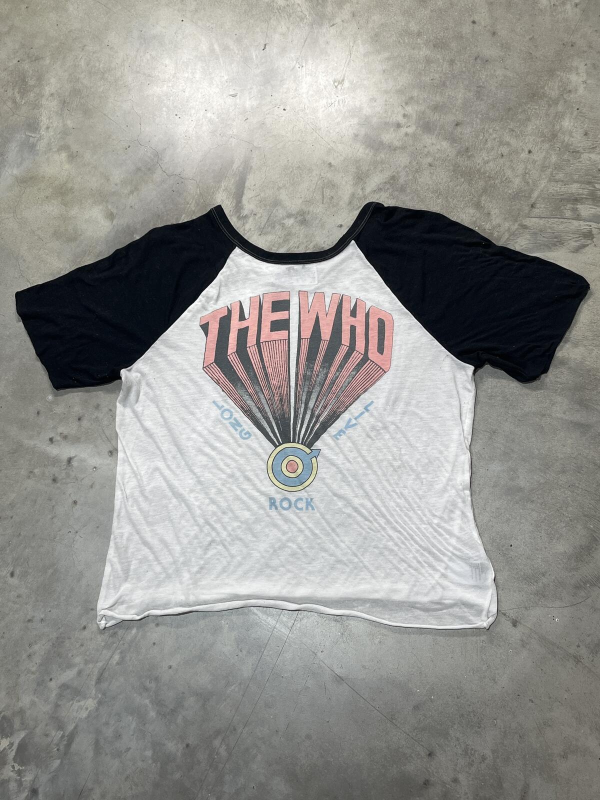 The Who Preowned Large Elbow-Length Sleeve T-Shirt
