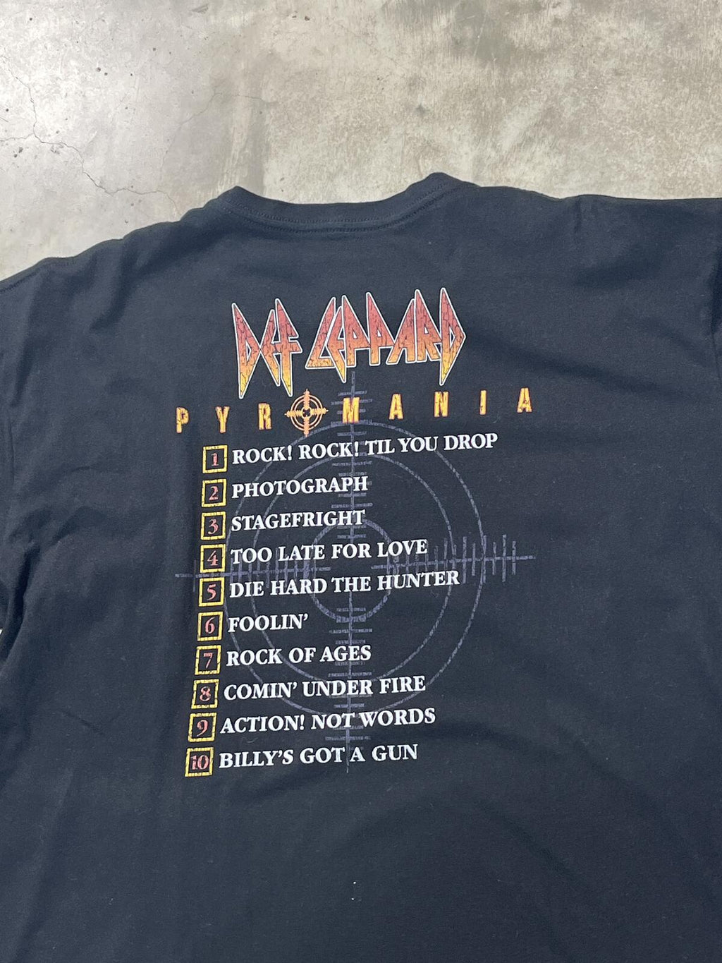 Def Leppard Preowned XL T-shirt