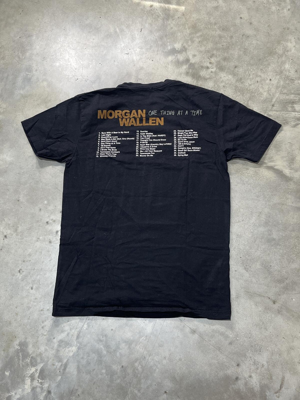 Morgan Wallen Preowned Medium T-shirt