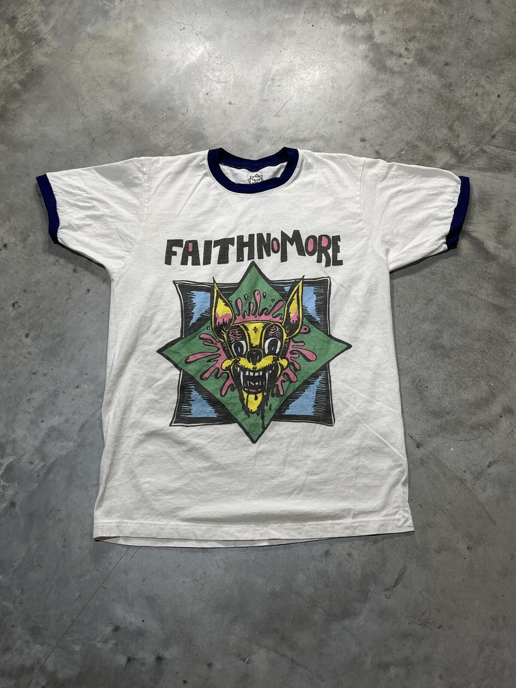 Faith No More Preowned Medium Ringer T-shirt