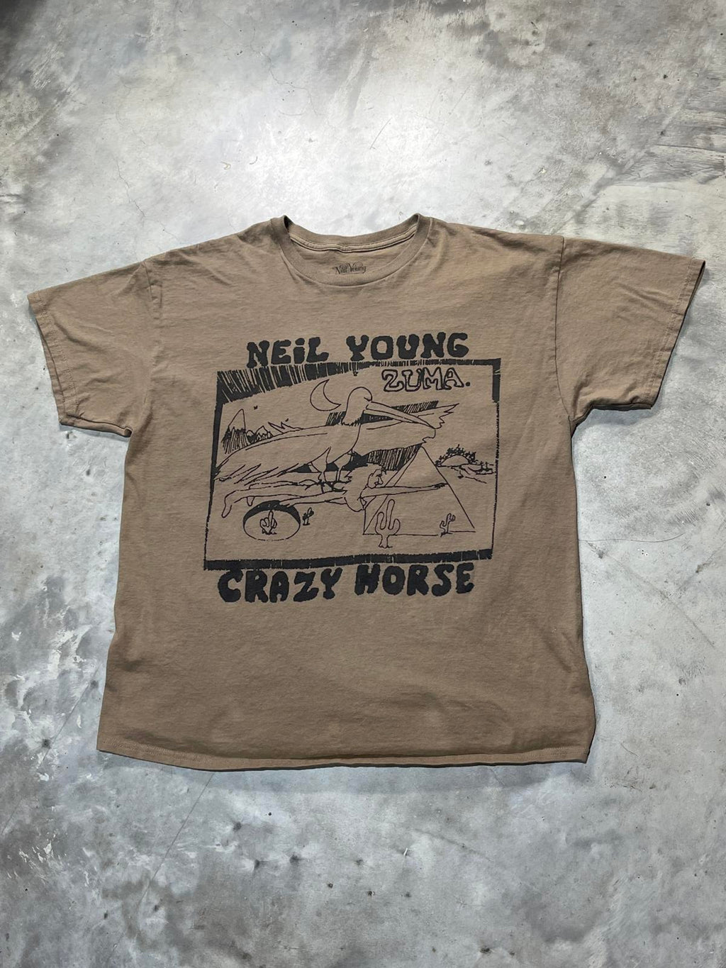 Neil Young Preowned XL T-shirt