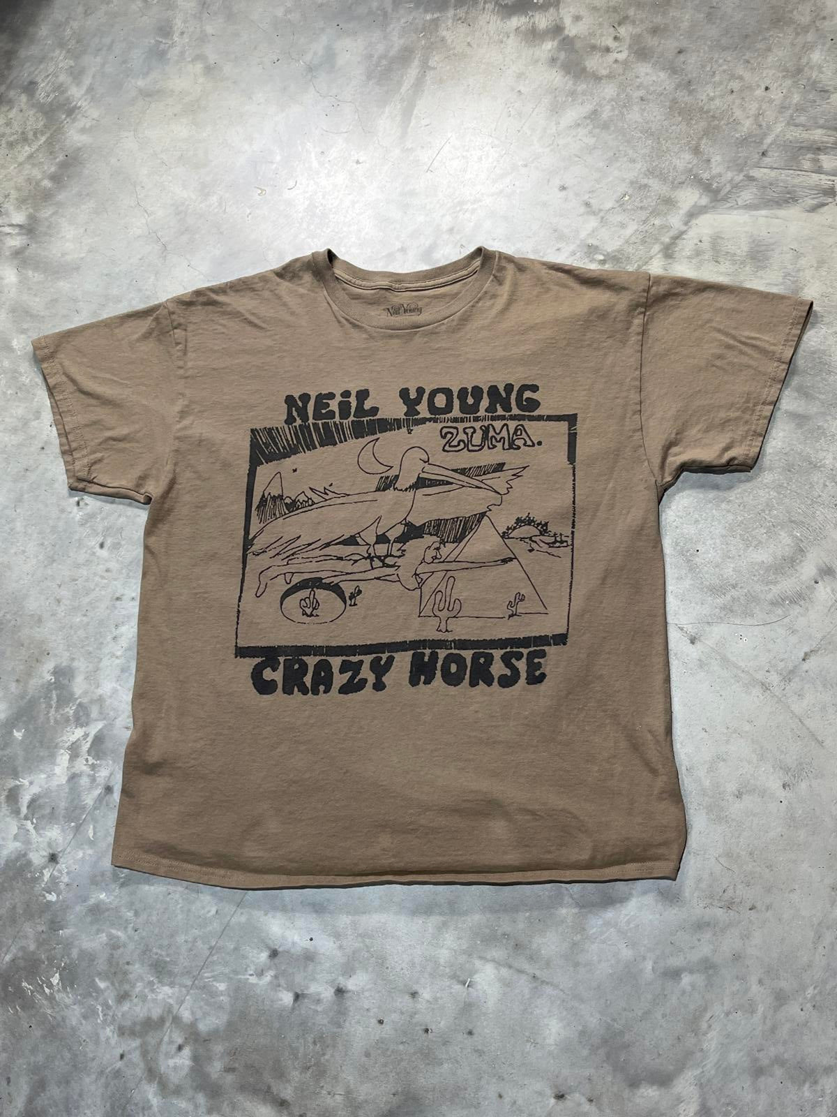 Neil Young Preowned XL T-shirt
