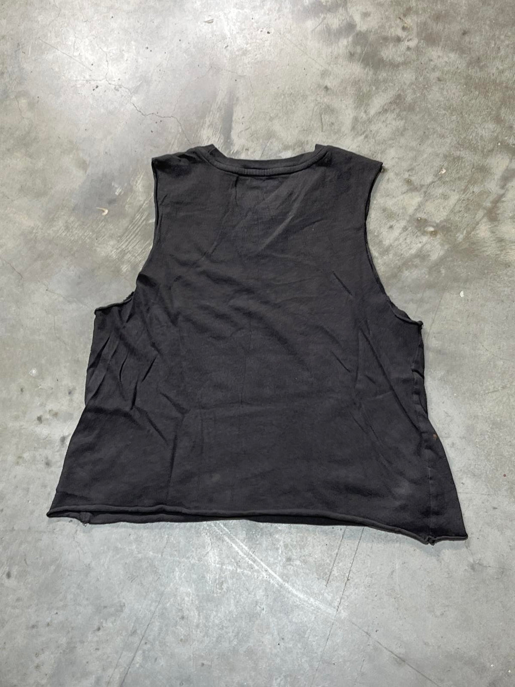 The Rolling Stones Preowned Small Cropped Tank Top T-shirt