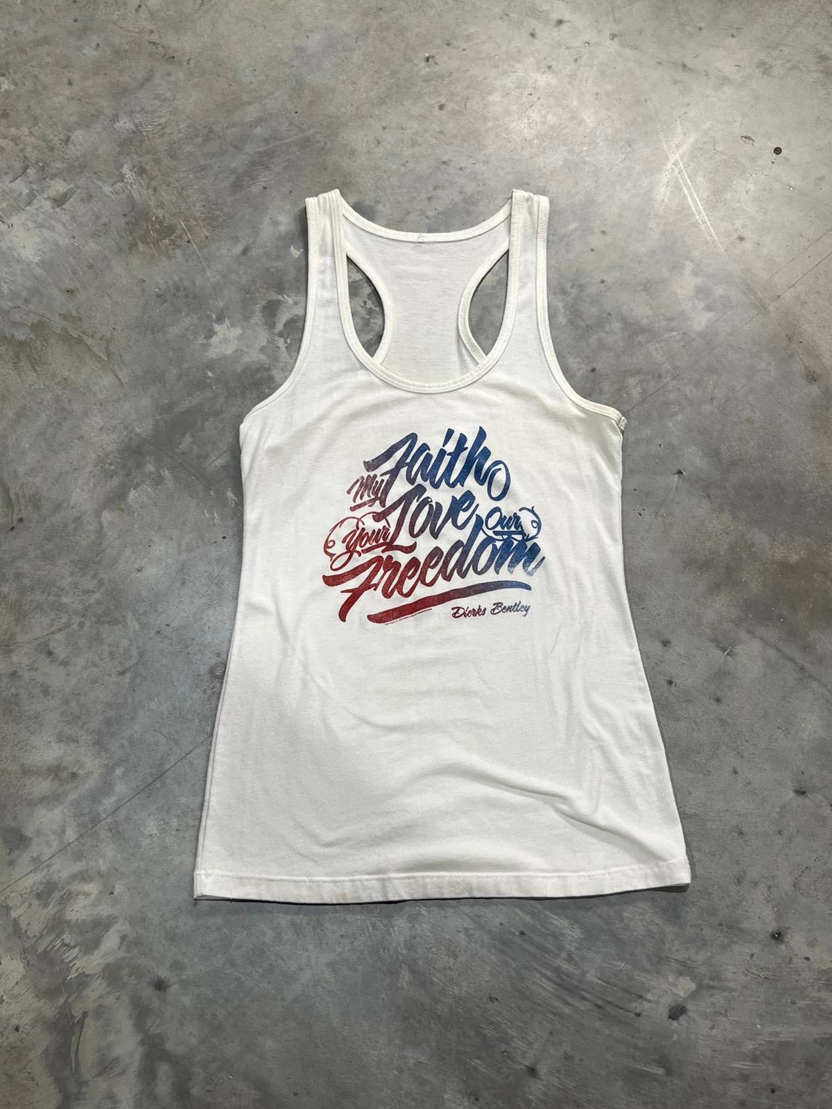 Dierks Bentley Preowned Medium Band Tank Top T-shirt