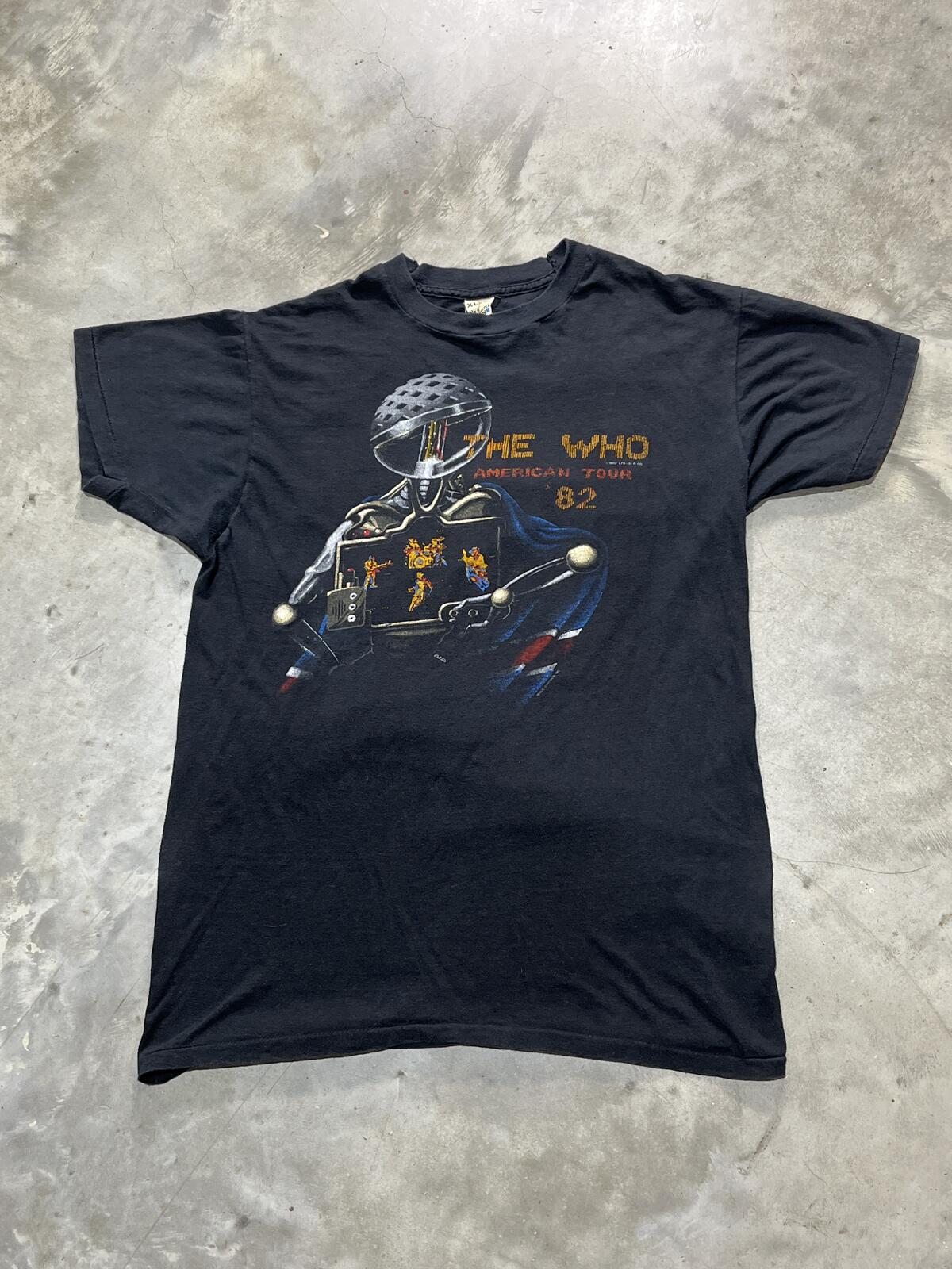 Vintage The Who 1982 Preowned XL T-shirt