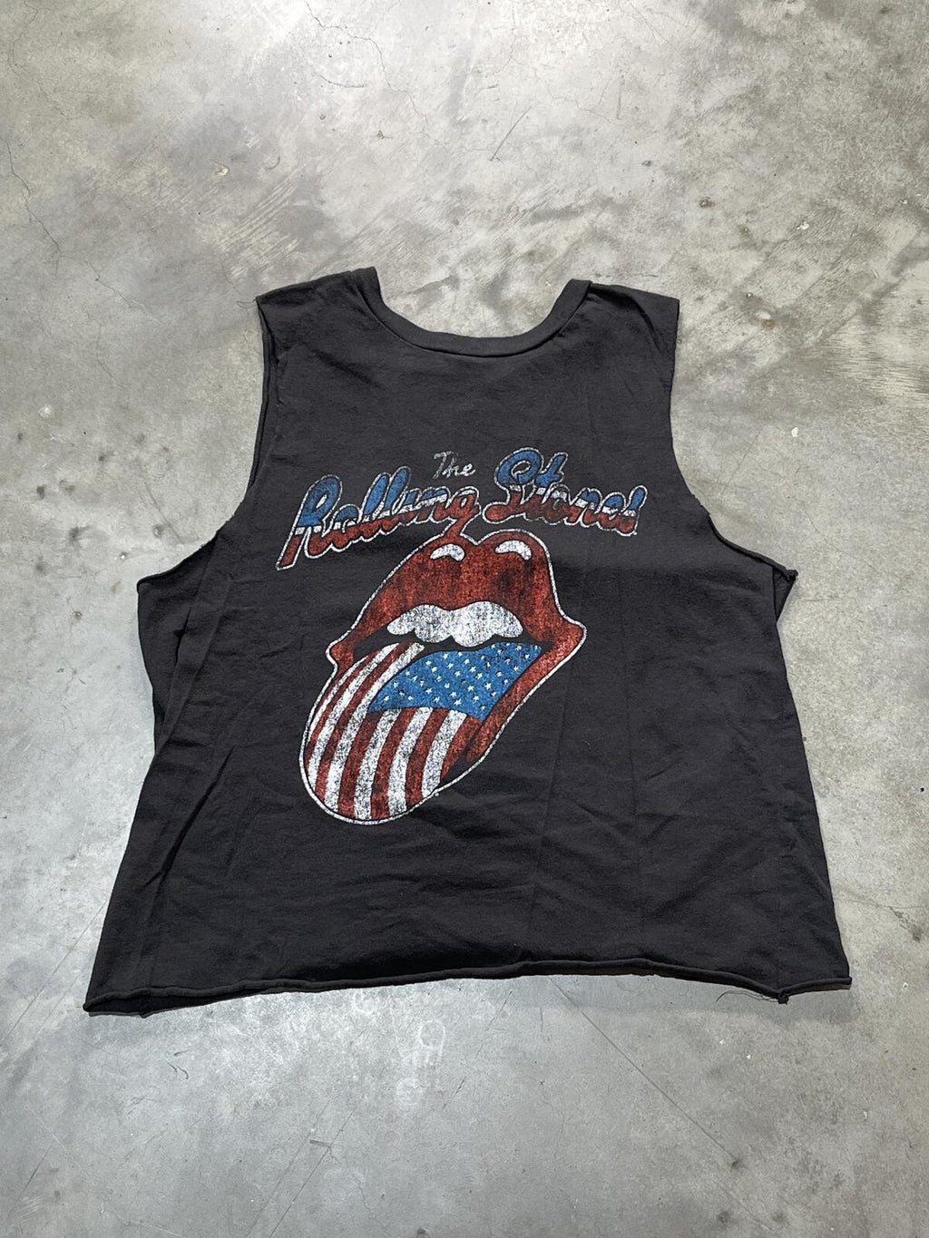 The Rolling Stones Preowned Medium Tank Top T-shirt