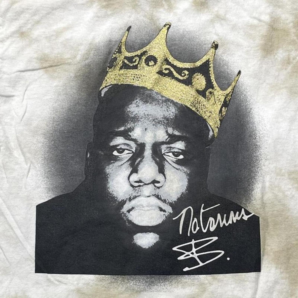 Biggie Preowned Medium Tie Dye T-shirt