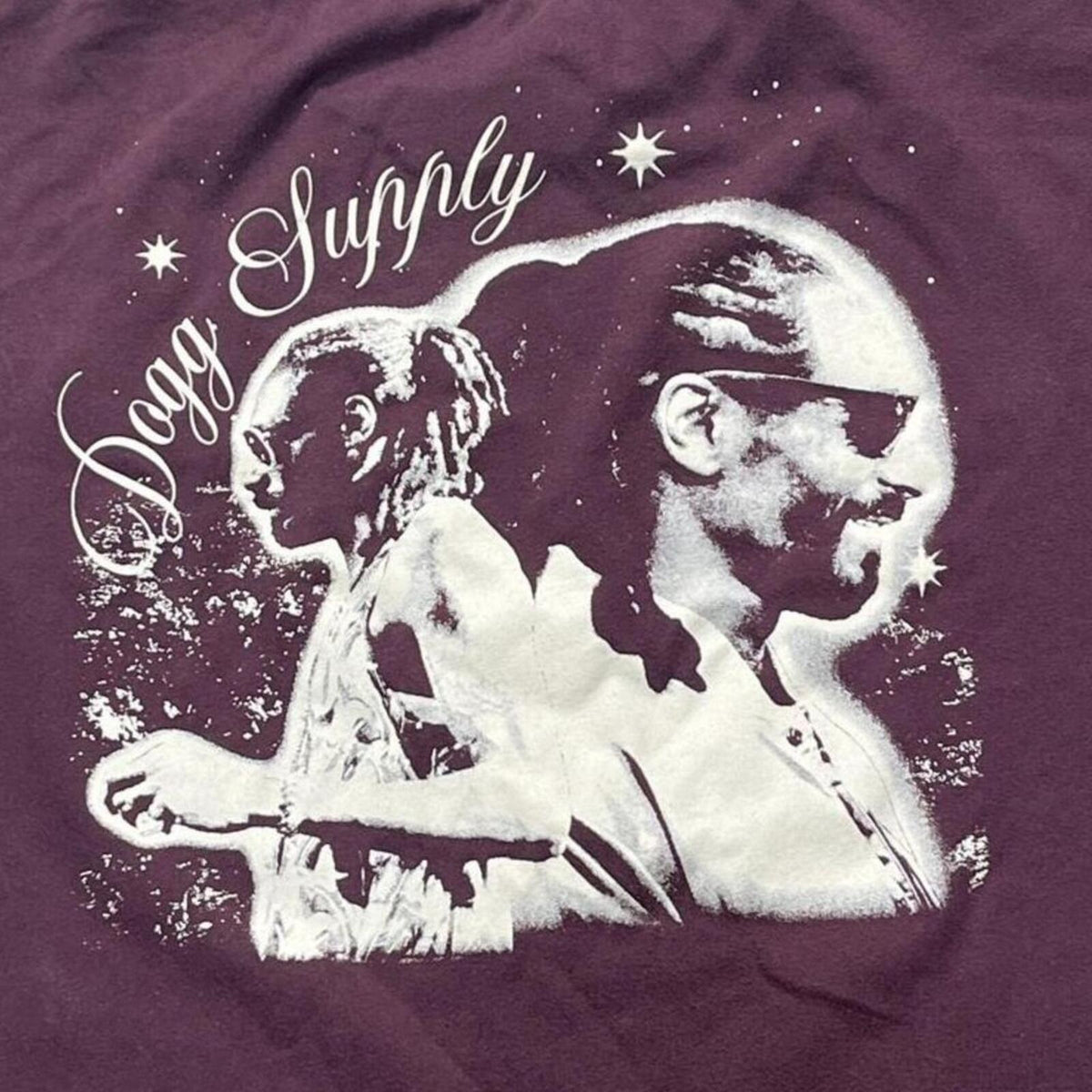 Snoop Dogg Dogg Supply Preowned Medium Embroidered T-shirt