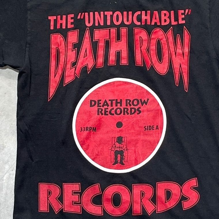 Death Row Records Preowned Small T-shirt