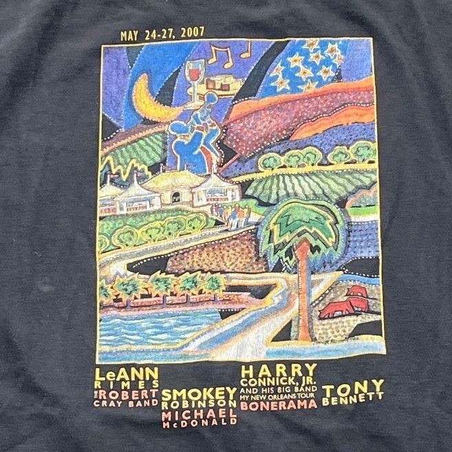 New Orleans Jazz Festival Preowned XL T-shirt