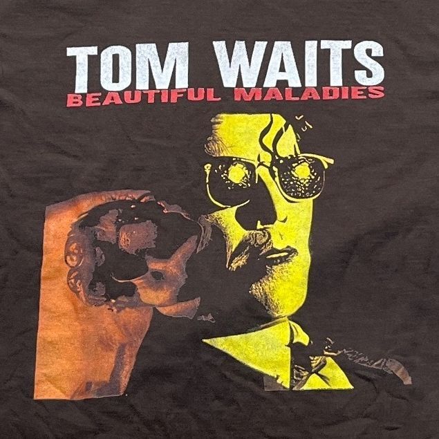 Tom Waits Preowned Large T-shirt