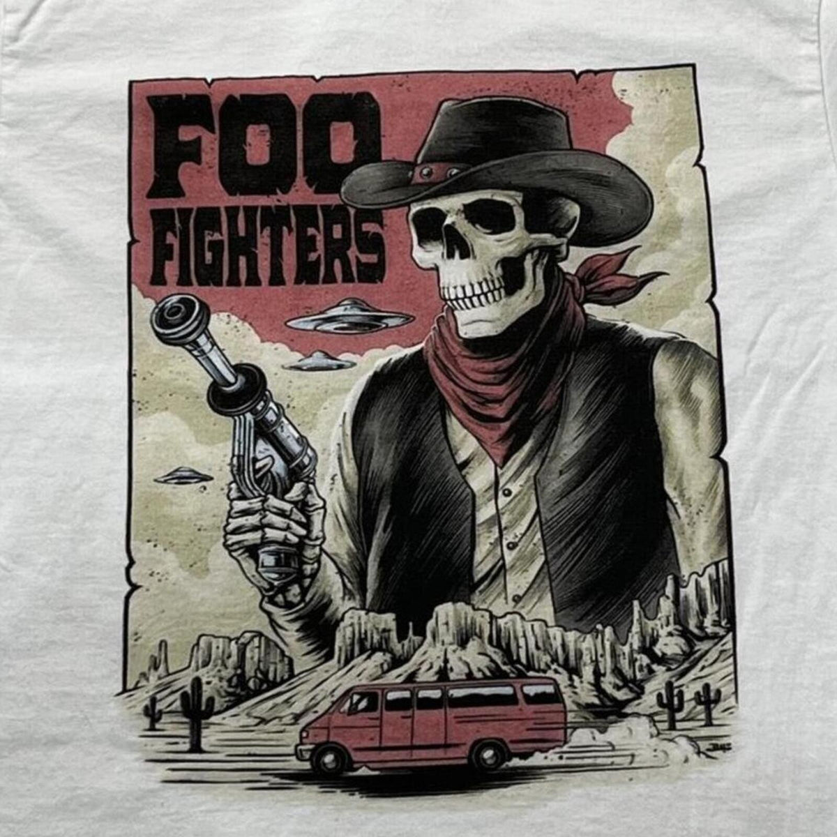 Foo Fighters Preowned Medium T-shirt