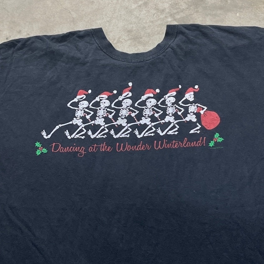 Grateful Dead Wonder Winterland Christmas Preowned 2XL T-shirt