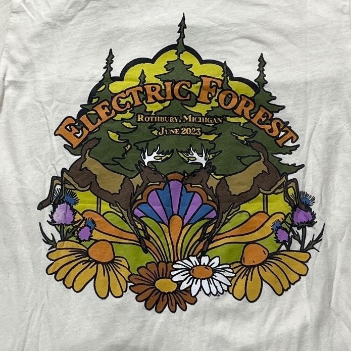 Electric Forest Preowned Medium Long Sleeve T-shirt