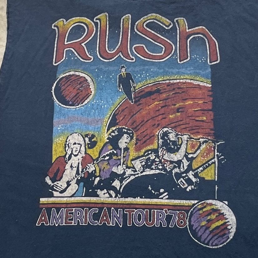 Rush Preowned XL Cut Off Sleeve Tank Top T-shirt