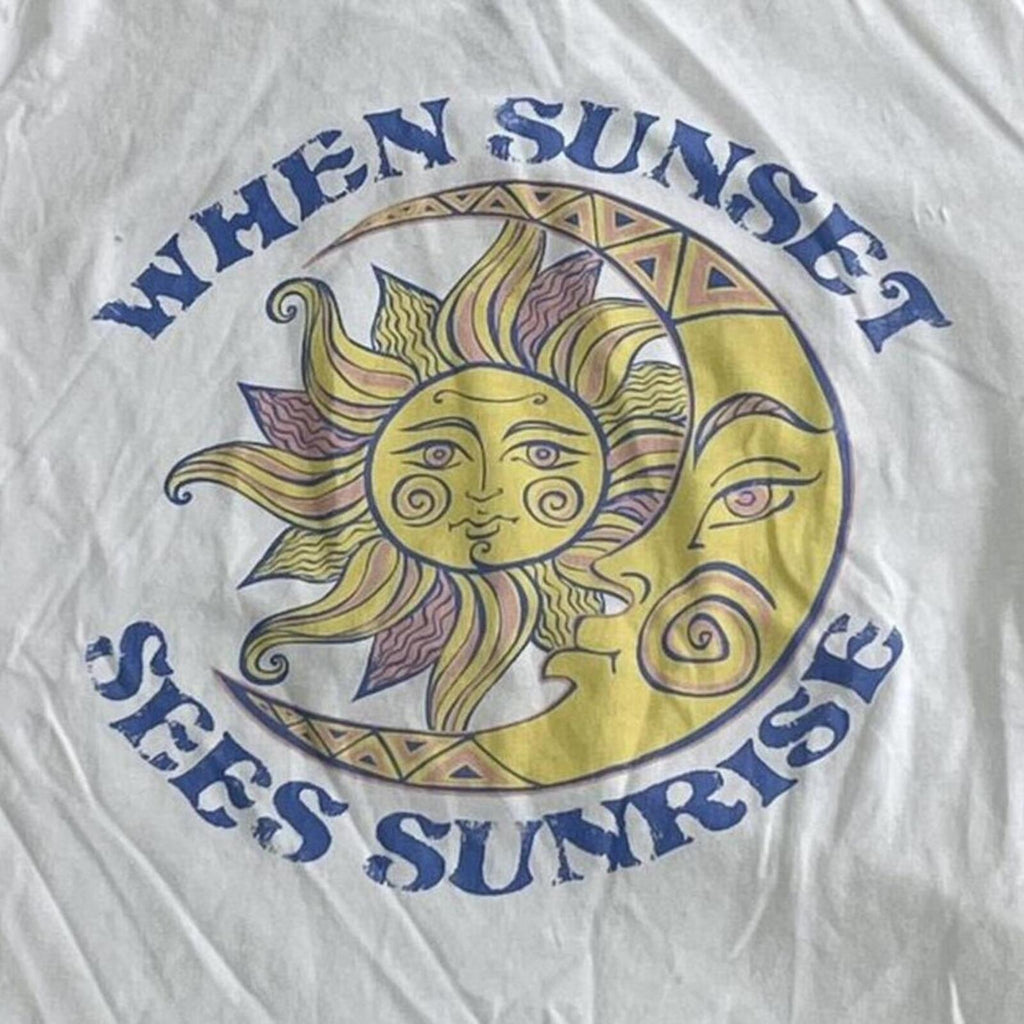 Celestial Sun and Boho Moon Preowned Small T-shirt