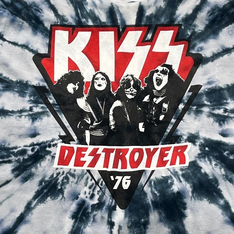 KISS Preowned 2XL Tie Dye T-shirt