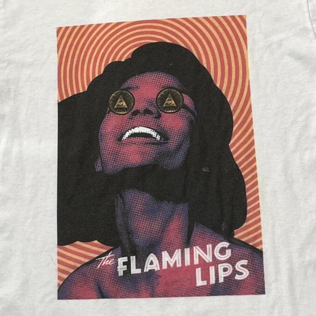 The Flaming Lips Preowned Large Ringer T-shirt