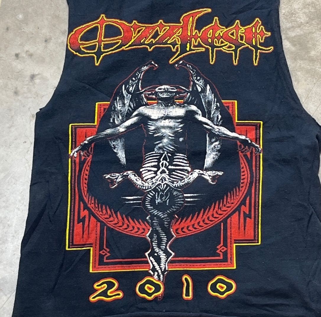 Ozzy Osbourne Motley Crue Ozzfest Preowned Small Tank Top T-shirt