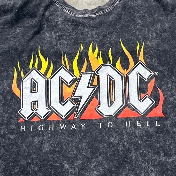 ACDC Preowned 2XL Tie Dye T-shirt