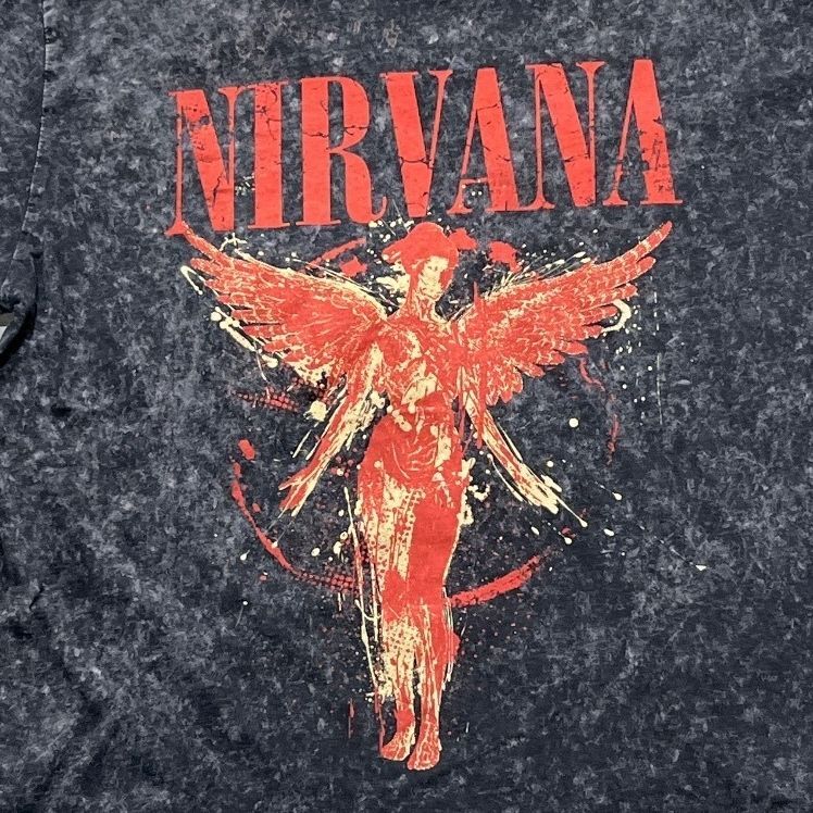 Nirvana Preowned Large Tie Dye T-shirt