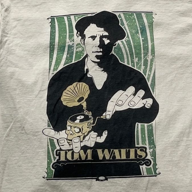 Tom Waits Preowned Large T-shirt