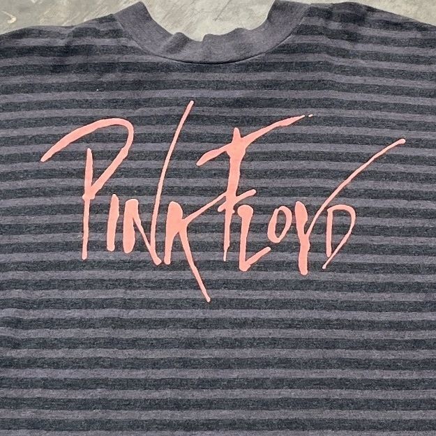 Pink Floyd Preowned XL Striped T-shirt