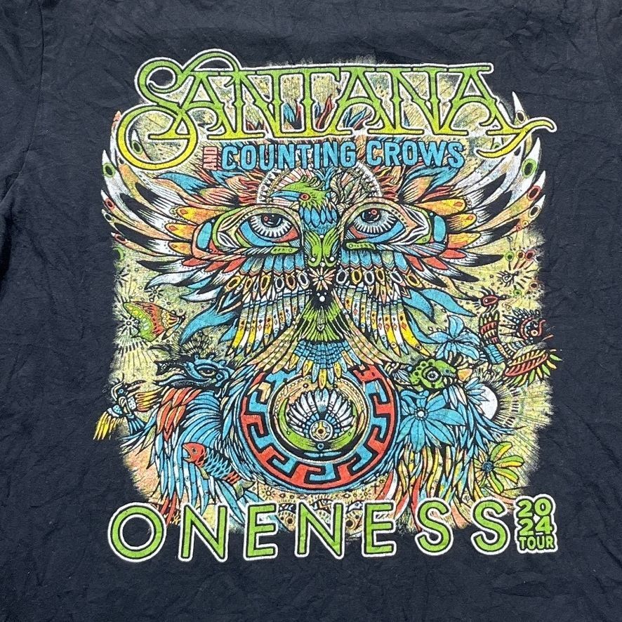 Santana / Counting Crows Preowned Medium T-shirt