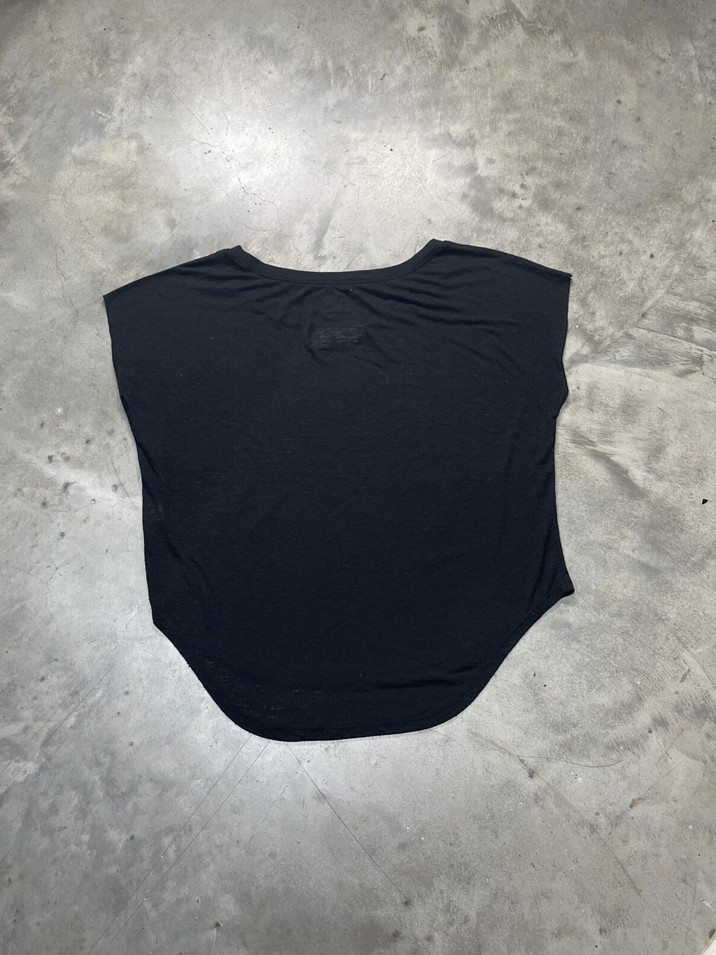 Courtney Love Preowned Medium Cut Off Sleeve T-shirt