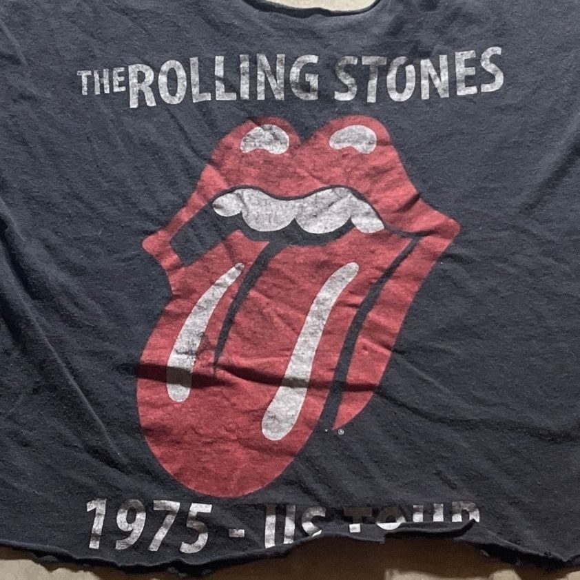 The Rolling Stones Preowned Small Cropped T-shirt