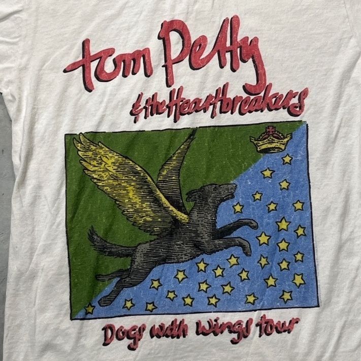 Tom Petty Preowned Medium Ringer T-shirt
