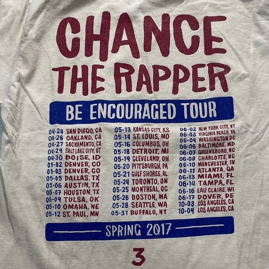 Chance The Rapper Preowned Medium T-shirt