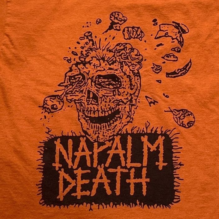 Napalm Death Preowned Medium T-shirt