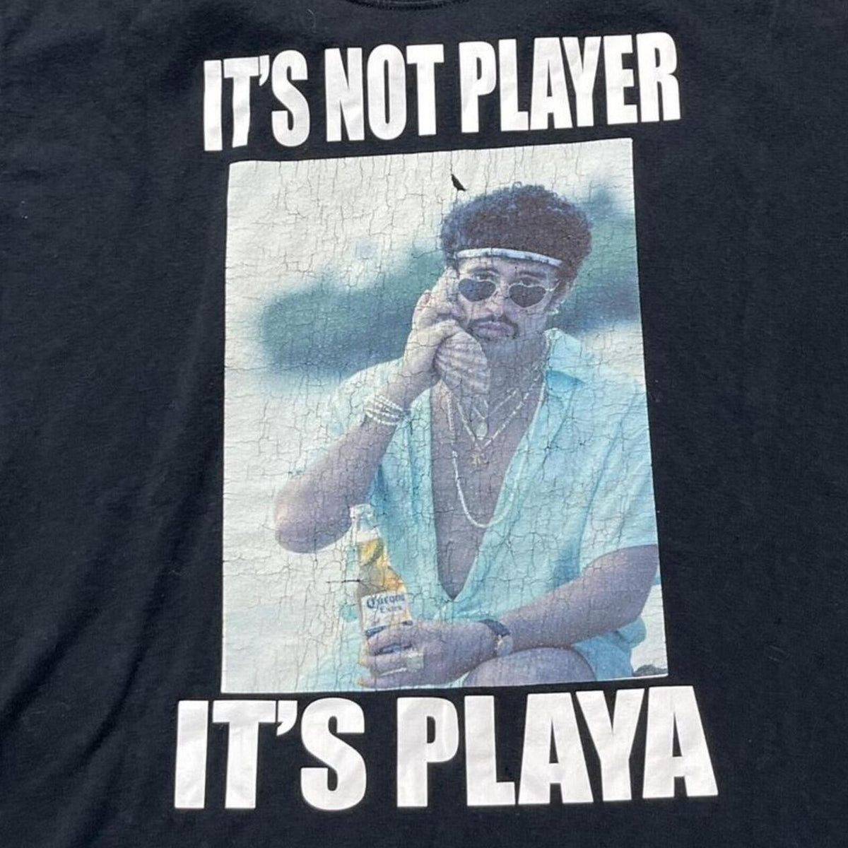 Bad Bunny Preowned Large T-shirt