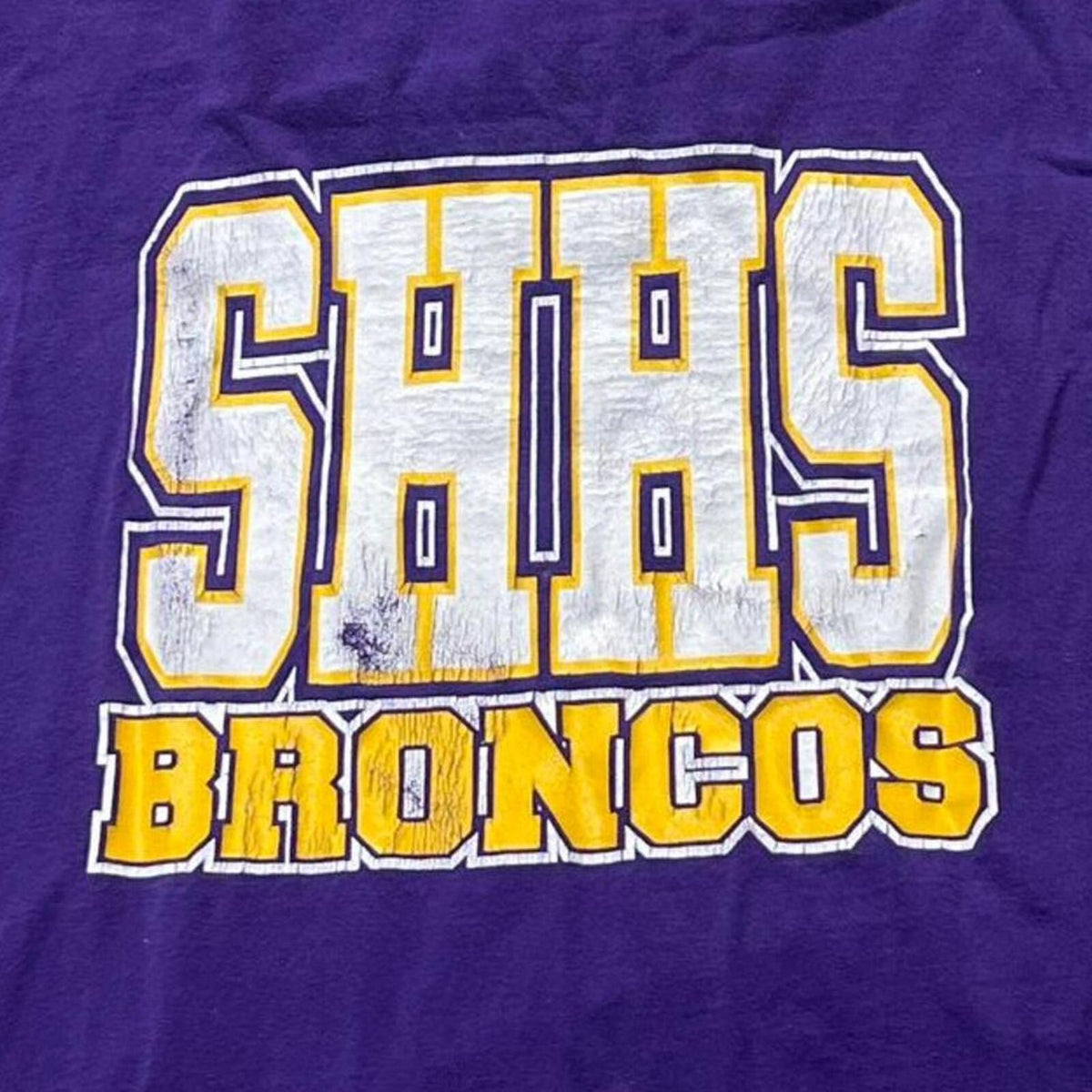 Vintage Sam Houston Broncos Preowned Medium Longsleeve T-shirt