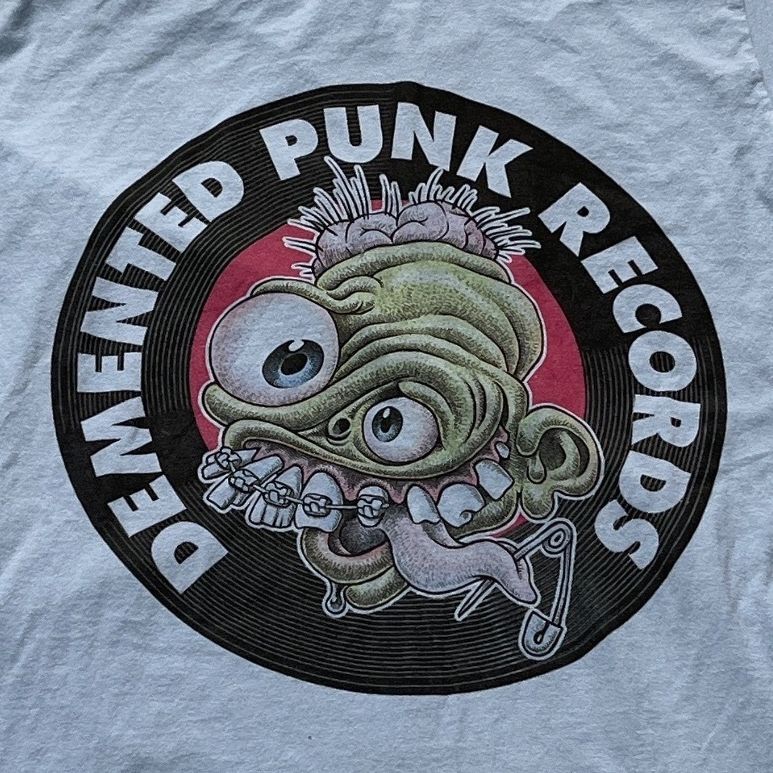 Demented Punk Records Preowned Large T-shirt