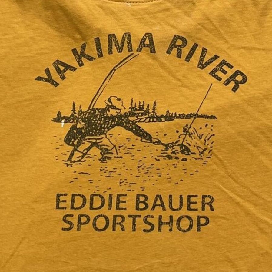 Eddie Bauer Yakima River Preowned Large T-shirt